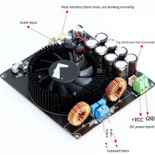 Amplificador de Potencia TPA3255D de 600W, Placa de Audio, Amplificadores de Sonido Mono Clase D, Altavoz, Amplificador de Audio para el Hogar con