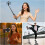 57.9in Selfie Stick Tripod with Phone Holder and Remote for iPhone and Android 7