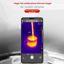 GUIDE Mobir Air Thermal Imager Smartphone Thermal Imaging Camera for Warm Floor Heat Detector PCB Circuit Test A