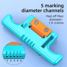 A-05 Fiber Optical Cable Ribbon Stripper 1.9-3.0mm MSAT-5 Loose Buffer Tube Stripper Longitudinal Cable Stripping Tool A