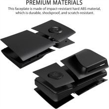 Für PS5 Pro Hülle, Pro Schutzhülle, für PS5 Pro Kühlgehäuse, für PS5 Konsolenzubehör, DIY Dekorationsset Zubehör