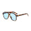 (Tortoise Blue)Moderne Brille mit Vollrahmenstruktur und UV-Schild für modischen Outdoor-Stil 7