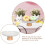 Wooden Footed Cake Tray Display Plate 6