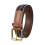 Tommy Hilfiger Tommy Hilfiger Men's Leather Casual Belt with Fabric Inlay 13