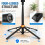 70in Auto Face Tracking Tripod with 360 Phone Holder and Remote 7