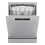 Hisense Hisense Hi4 Standard Dishwasher - Silver - B Rated 3