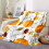 Rust Red Fall Throw Blanket Soft Fuzzy Plush 50x60 inches 1