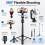 70in Auto Face Tracking Tripod with 360 Phone Holder and Remote 3