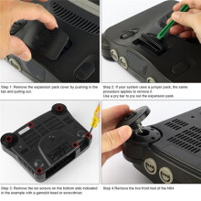 Region Free Game Cartridge Slot US JAPAN Game Cartridge Adapter N64 Cartridge Slot Tray dla 64 Biały