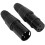30 Unids 3Pin Xlr Macho A Hembra Cable de Extensión de Micrófono Cables de Micrófono Enchufe de Audio Adaptador de Conector de Audio de Micrófono 4