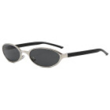 (Style 1)Trendy Oval Sunglasses Unisex Uv Protection Lightweight Pc Frame For Wear Casual