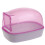 Dwarf Hamster Sand Bath House for Small Pets Clear 4