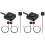 8 Pcs Momentary  Momentary Push Button  Off  12V 24V Surface Mount  Button 2