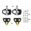 Cycling Road Bike Bicycle Self Locking Pedals Compatible Spd Road Clipless Kit 1