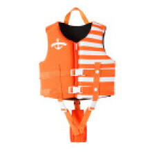 (Orange Navy,M)Kinder Schwimmweste mit Schaumstoffschwimmung für Schwimmen Sicherheit und Wasserspiel