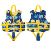 (Blue,S)Kinder Wasserrettungsweste mit weicher Polsterung zum Schwimmen Drift Spielen und