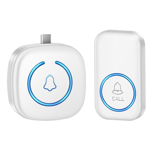 Wireless Doorbell with Long Range Receiver, 60 Ringtones, 1