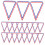 Ibasenice Medal Hanging Ribbons Polyester Cotton 20 Pcs 4