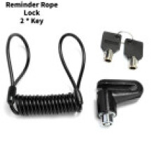 (Black)M365 Electric Scooter Anti Theft Lock Accessories Multi Function Disc Lock Brake