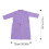 Unisex Violet Waffle Bathrobe Quick-Drying Comfortable 2