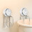 Suction Cup Bucket Hook for Bathroom Kitchen Wall Mount 5