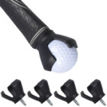 Golf Pick Ball Up Tool Screw On 3 Claw Sucker For Grip Training Retrieve Players