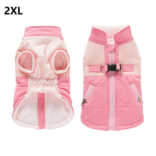Heated Reflective Dog Vest Windproof Warm Soft 2