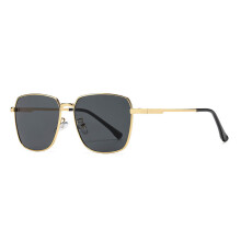 (Gold Gray)Mens Fashion Pilot Sunglasses Metal Frame Uv400 Sun Shield For Driving And Party