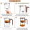 Magic Teapot with Magnetic Infuser and Handle 6