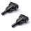 4x 5113049AA Windshield Washer Sprayer Nozzle Single Hole Replacement for  300C for  Charger RAM for 3