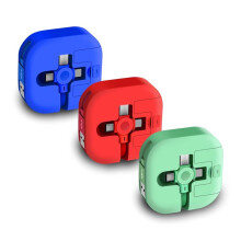 3 Pcs Retractable 3-in-1 Charging Cable, for Models, Phone Stand, Portable for Travel, Home and Work