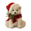 Christmas Tabletop Decorations White Plastic Bear Scene 6