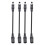 Flexible Power Extension Cable 22AWG DC5.5x2.1mm 2/4/6/8/10 4