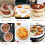 White Pre-cut Round Parchment Paper Circles 7.8 inch 100 pcs 3