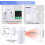 Motion Sensor Alarm System, Wireless Home Security Driveway Alarm Indoor,PIR Motion Detector Alert with 4 Sensor US Plug 3