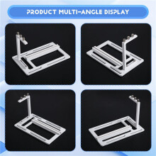 Support de Carte Graphique PCIeX4 X1 Montage Vertical 90-180 Degrés pour Carte Graphique 5090 4090 et Boîtiers ATX