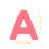 Letter Refrigerator Magnets for Kids Red 26 Pcs 2