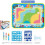 (CarWorld)Magic Watercolor Canvas Toy Reusable With Large Surface For Artistic Creativity And Learning Fun 1