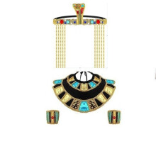 (Style M) Egyptian Costume Ruler With Polyester Material And Accessories For Cosplay Halloween Adult