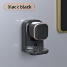 (Black)Automatic Electric Toothpaste Pump Dispenser Sensor Squeezer Wall Bathroom Mounted