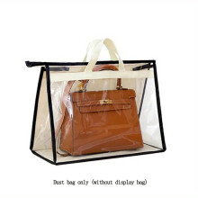Handbag Dust Bag Clear Zipper Hanging Organizer