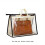 Handbag Dust Bag Clear Zipper Hanging Organizer 1