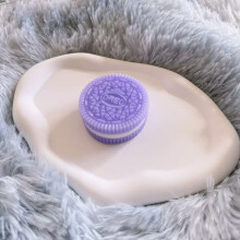 (Purple)Kinder Oreo Cookie Form Angst Relief Spielzeug mit Tpr und sensorischer Entwicklung für Kinder