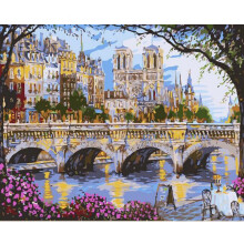(Color15) Oil Diy Painting Paint By Numbers Digital Hand Painted Paintings Gift Decoration