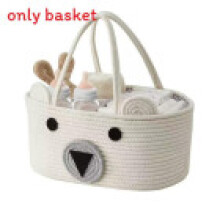 (White Bear) Animal Cartoon Cute Hanging Storage Bag With Modern Design For Baby And Use Kids Room