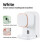 (White)Automatic Electric Toothpaste Pump Dispenser Sensor Squeezer Wall Bathroom Mounted 1