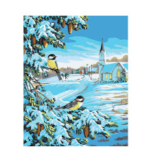 (Color21) Oil Diy Painting Paint By Numbers Digital Hand Painted Paintings Gift Decoration