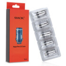 Per Smok Vape Penna di Ricambio 22 Tank Nicr Coil 03Ω Ohm Dual Core 5pzlot