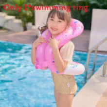 (Pink, L) Pattern Cartoon Design Swimming Ring For Toddler Water Sports To Learning Swim
