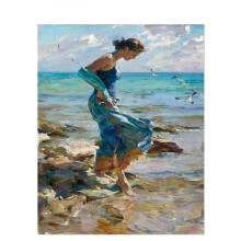 (Color12) Oil Diy Painting Paint By Numbers Digital Hand Painted Paintings Gift Decoration